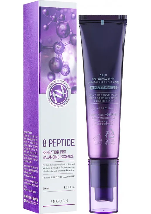Антивікова есенція для обличчя з пептидами Premium 8 Peptide Sensation Pro Essence - фото 2