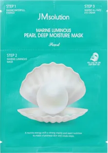 Купити Jm Solution Трикрокова маска для сяйва шкіри Marine Luminous Pearl Deep Moisture Mask вигідна ціна