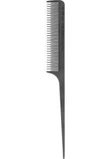 Гребінець карбоновий 20,5 см з хвостиком за ціною 120₴  у категорії Гребінці для волосся Eurostil