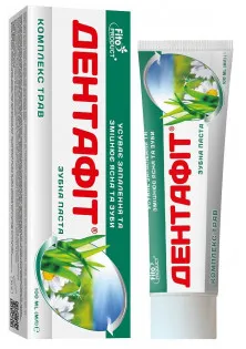 Купити FitoPRODUCT Зубна паста Дентафіт комплекс трав вигідна ціна