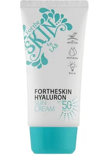 Купить ForTheSkin Солнцезащитный крем для лица Hyaluron Sun Cream SPF 50+ PA+++ выгодная цена