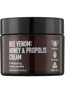 Крем для лица Bee Venom Honey & Propolis Cream с пчелиным ядом, медом и прополисом для лица по цене 480₴  в категории Тканевая маска для лица с медом Honey Real Essence Mask