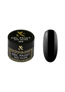 Гель-фарба F.O.X Gel Paint No Wipe №002, 5 ml за ціною 110₴  у категорії Гель-лаки для нігтів та інші матеріали Об `єм 5 мл