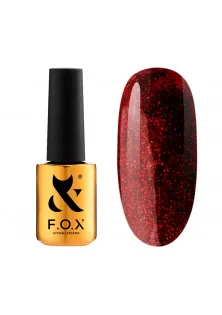 Гель-лак для нігтів F.O.X Party №004, 7 ml за ціною 170₴  у категорії Гель-лак для нігтів Enjoy Professional Fire Red Glitter GP №125, 10 ml