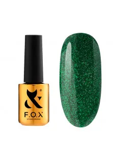 Гель-лак для нігтів F.O.X Party №010, 7 ml за ціною 170₴  у категорії Гель-лак для нігтів зелений опал із глітером Adore Professional №194 - Opal, 7.5 ml