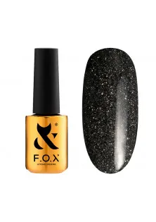Гель-лак для нігтів F.O.X Sparkle №010, 7 ml за ціною 180₴  у категорії Гель-лак для нігтів чорний із глітером Adore Professional №234 - Space, 7.5 ml