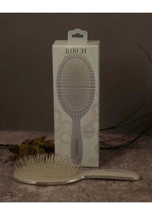 Щітка для волосся Detangle Brush - Neutrals Sage Birch - фото 5