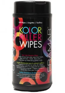 Серветки для видалення фарби зі шкіри Kolor Killer Wipes