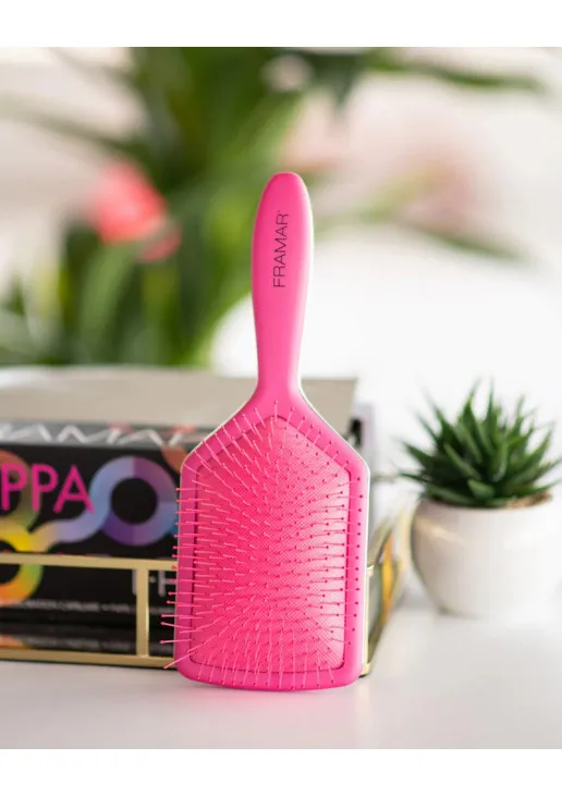 Щітка-лопатка для волосся Paddle Brush - Pinky Swear - фото 5