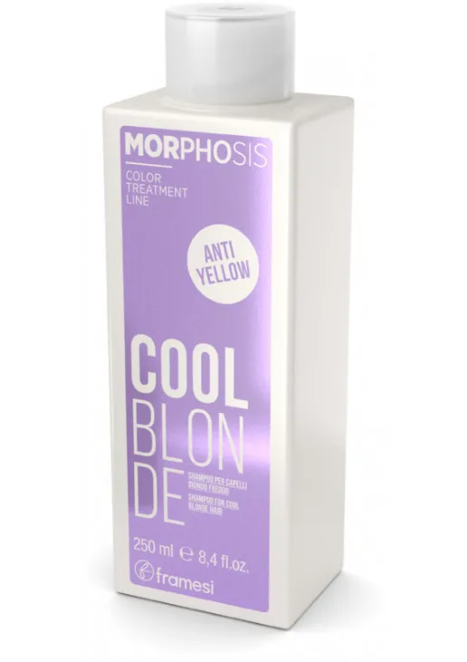 Шампунь для холодного відтінку світлого волосся Morphosis Cool Blonde Shampoo - фото 1