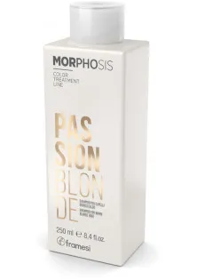 Купити Framesi Шампунь для теплих відтінків світлого волосся Morphosis Passion Blonde Shampoo вигідна ціна