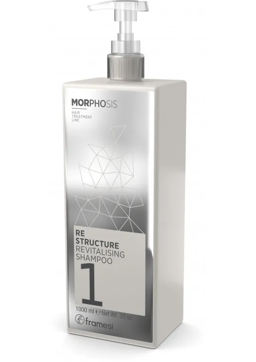 Реструктурирующий восстанавливающий шампунь Morphosis Restructure Revitalising Shampoo Step 1 - фото 1