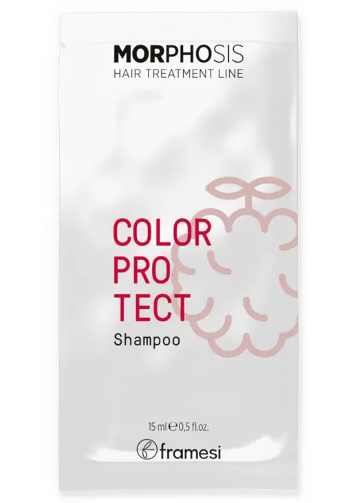 Шампунь для зволоження та захисту кольору фарбованого волосся Morphosis Color Protect Shampoo Sachet - фото 1