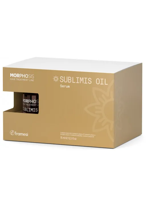 Інтенсивно відновлююча сироватка Morphosis Sublimis Oil Serum - фото 1