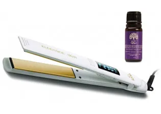 Щипці-випрямлячі та олія для волосся Hair Straightener Elegance Digital + Argan Oil за ціною 1595₴  у категорії Переглянуті товари