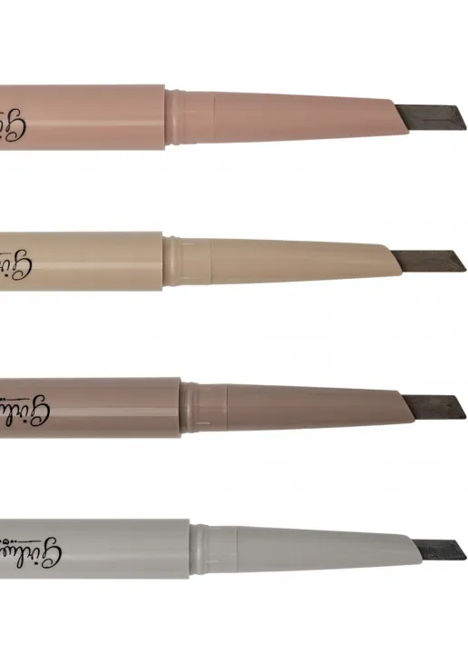 Олівець для брів Брови як у Кім темно-коричневий Eyebrow Pencil - фото 2