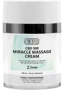 Массажный крем CBD 500 Miracle Massage Cream по цене 5096₴  в категории Крем для тела