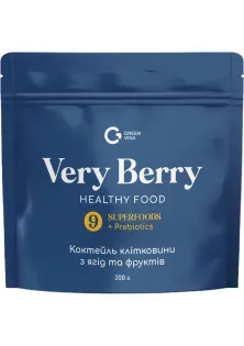 Харчова добавка Коктейль клітковини ягід та фруктів з пребіотиками Very Berry за ціною 375₴  у категорії Біодобавки Об `єм 300 гр