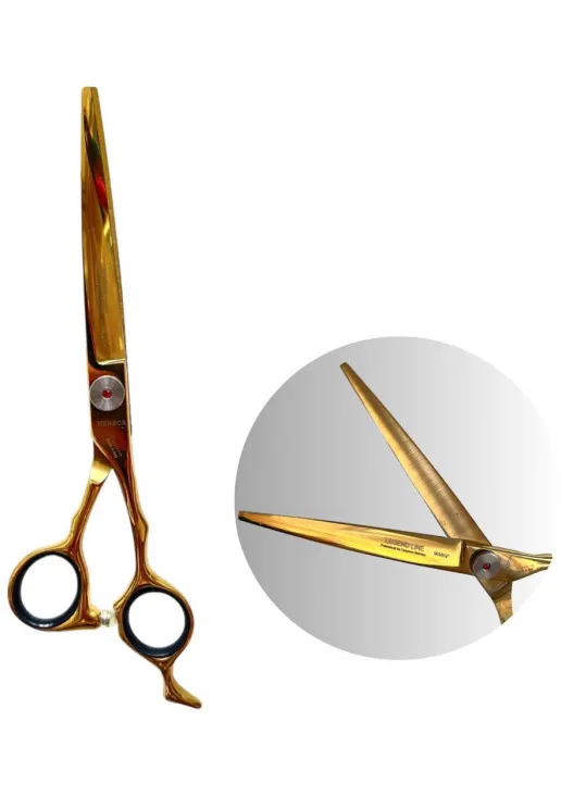 Профессиональные ножницы для волос Professional Scissors Inox 6 Gold - фото 2