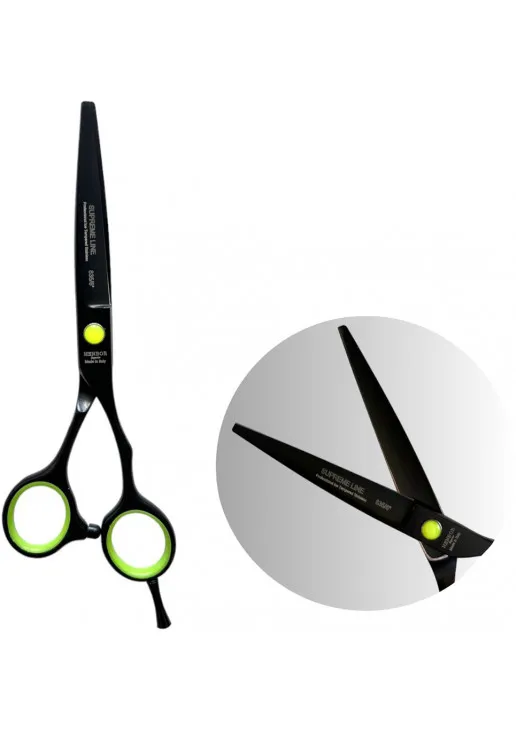 Професійні ножиці для волосся Professional Scissors Inox 6 Black - фото 2