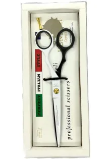 Професійні ножиці для волосся Professional Scissors 6 Black & White в Україні