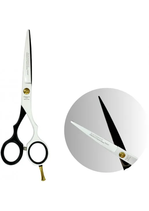 Професійні ножиці для волосся Professional Scissors 6 Black & White - фото 2