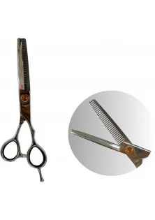 Філірувальні ножиці в оксамитовому футлярі Professional Scissors Inox 6.0 за ціною 3600₴  у категорії Аксесуари та техніка Тип Філірувальні ножиці