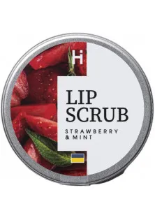 Скраб для губ Полуниця та м'ята Lip Scrub Strawberry Mint