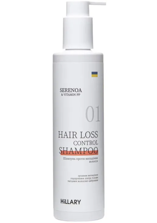 Шампунь проти випадіння волосся Serenoa & РР Hair Loss Control Shampoo - фото 1
