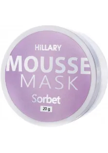 Мус-маска для обличчя пом'якшуюча Mousse Mask Sorbet за ціною 254₴  у категорії Альгінатні маски Країна виробництва Україна