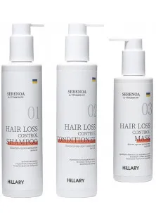 Комплекс проти випадіння волосся Serenoa & PP Hair Loss Control за ціною 1217₴  у категорії Знижки Ефект для волосся Від випадіння волосся
