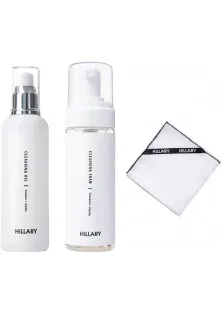 Набір для 2-етапного очищення жирної та комбінованої шкіри Double Skin Cleansing за ціною 993₴  у категорії Знижки Бренд Hillary Cosmetics