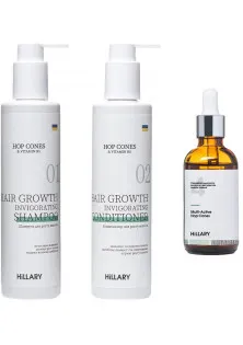Купити Hillary Cosmetics Набір для росту волосся Multi-Active Hop Cones вигідна ціна