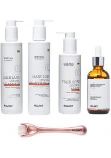 Купити Hillary Cosmetics Комплекс проти випадіння волосся з мезоролером вигідна ціна