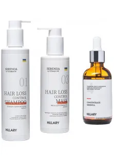 Набір проти випадіння волосся за ціною 1394₴  у категорії Знижки Ефект для волосся Детокс