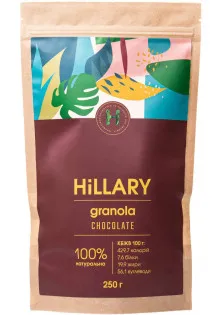 Гранола з кокосом і шоколадом Chocolate Coconut за ціною 159₴  у категорії Товари для здоров'я Бренд Hillary Cosmetics