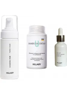 Набор для сухой кожи лица Мягкое очищение и увлажнение по цене 1050₴  в категории Косметика для лица Бренд Hillary Cosmetics