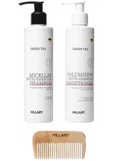 Комплексний набір для жирного типу волосся Green Tea Phyto-Essential за ціною 702₴  у категорії Знижки Ефект для волосся Очищення