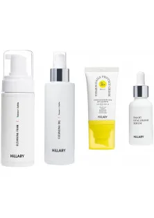 Покроковий догляд за шкірою протягом дня за ціною 2016₴  у категорії Hillary Cosmetics Призначення Захист від сонця