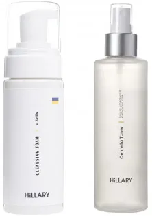 Набір для нормального типу шкіри Toning And Cleansing за ціною 784₴  у категорії Hillary Cosmetics Тип шкіри Нормальна