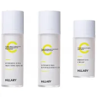 Купить Hillary Cosmetics 3-х шаговый уход за лицом с витамином С 3 Step Care Vitamin С выгодная цена