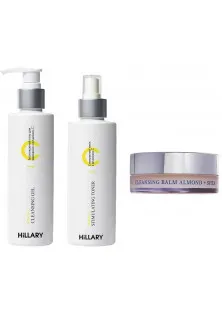 Набір для очищення та зволоження обличчя за ціною 1939₴  у категорії Hillary Cosmetics Призначення Демакіяж