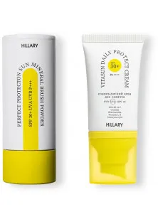 Набір сонцезахисних засобів для обличчя SPF 30 за ціною 1950₴  у категорії Hillary Cosmetics Призначення Захист від сонця