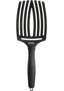 Щітка для волосся Finger Brush Boar & Nylon Full Black L за ціною 515₴  у категорії Щітки для волосся Olivia Garden