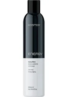 Купить Koster Спрей для блеска волос Energy Spray Gloss выгодная цена