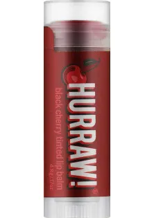 Бальзам для губ Black Cherry Tinted Lip Balm за ціною 212₴  у категорії Hurraw!