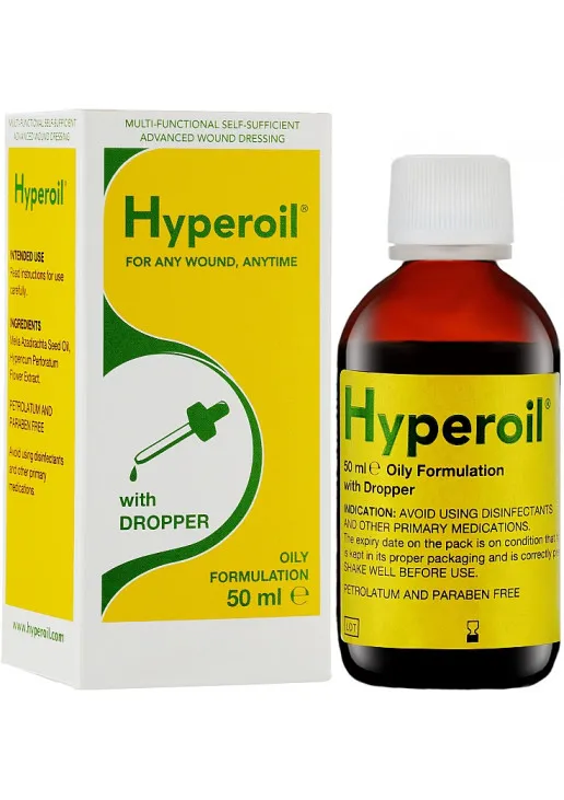 Загоююча олія Hyperoil Oily Formulation With Dropper - фото 1