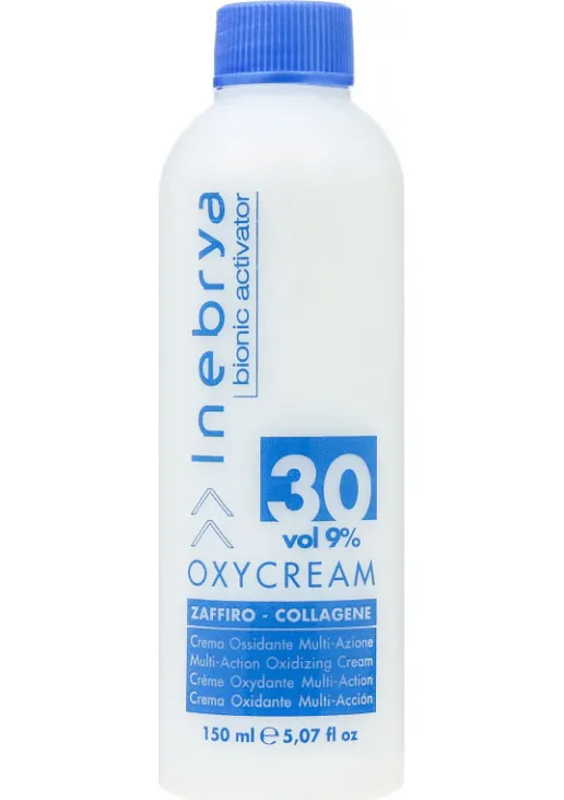 Крем-окислювач для волосся Oxycream Zaffiro-Collagene 30 Vol 9% - фото 1