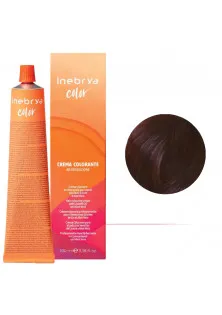 Крем-фарба для волосся з аміаком Hair Colouring Cream №5/4 Light Chestnut Copper за ціною 290₴  у категорії Засоби для фарбування волосся Бренд INEBRYA
