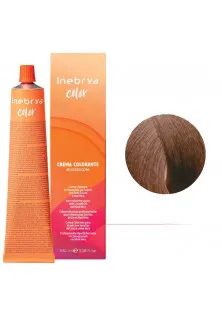 Крем-фарба для волосся з аміаком Hair Colouring Cream №6/7 Dark Blonde Brown (Chocolate) за ціною 290₴  у категорії INEBRYA Тип шкіри голови Усі типи шкіри
